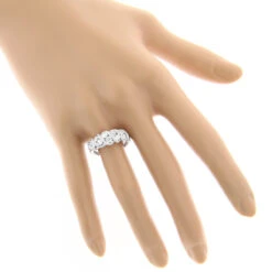 18K White Gold Designer Women's Diamond Ring 1.5ct -H'Hen Sale Store 18k gold designer diamond rings collection item 132ct p 47068 bodwh