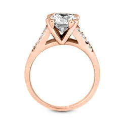 18K White Gold Diamond Engagement Ring 0.95ct 3.09mm 17 18K White Gold Diamond Engagement Ring 0.95ct 3.09mm -H'Hen Sale Store 18k gold diamond engagement ring 095ct p 33906 additional rose