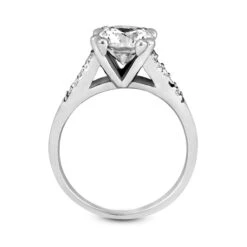 18K White Gold Diamond Engagement Ring 0.95ct 3.09mm 19 18K White Gold Diamond Engagement Ring 0.95ct 3.09mm -H'Hen Sale Store 18k gold diamond engagement ring 095ct p 33906 additional white