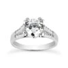 18K White Gold Diamond Engagement Ring 0.95ct 3.09mm