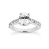 18K White Gold Diamond Engagement Ring 1.05ct 2.4mm -H'Hen Sale Store 18k gold diamond engagement ring 105ct p 33896 white 20220426