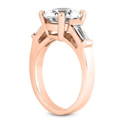 18K White Gold Diamond Engagement Ring Set 1.23ct -H'Hen Sale Store 18k gold diamond engagement ring set 123ct p 34116 additional rose