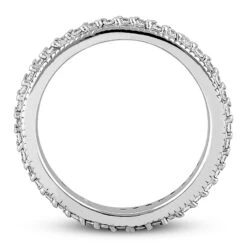 Thin 18K White Gold Diamond Eternity Band 0.38ct 19 Thin 18K White Gold Diamond Eternity Band 0.38ct -H'Hen Sale Store 18k gold diamond eternity band 038ct p 30496 additional white