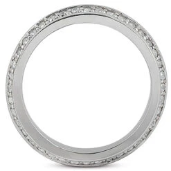 18K White Gold Diamond Eternity Band 0.80ct 4.3mm 19 18K White Gold Diamond Eternity Band 0.80ct 4.3mm -H'Hen Sale Store 18k gold diamond eternity band 080ct p 30502 additional white