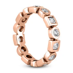 18K White Gold Diamond Eternity Band 1.12ct -H'Hen Sale Store 18k gold diamond eternity band 112ct p 30380 back rose 20220426