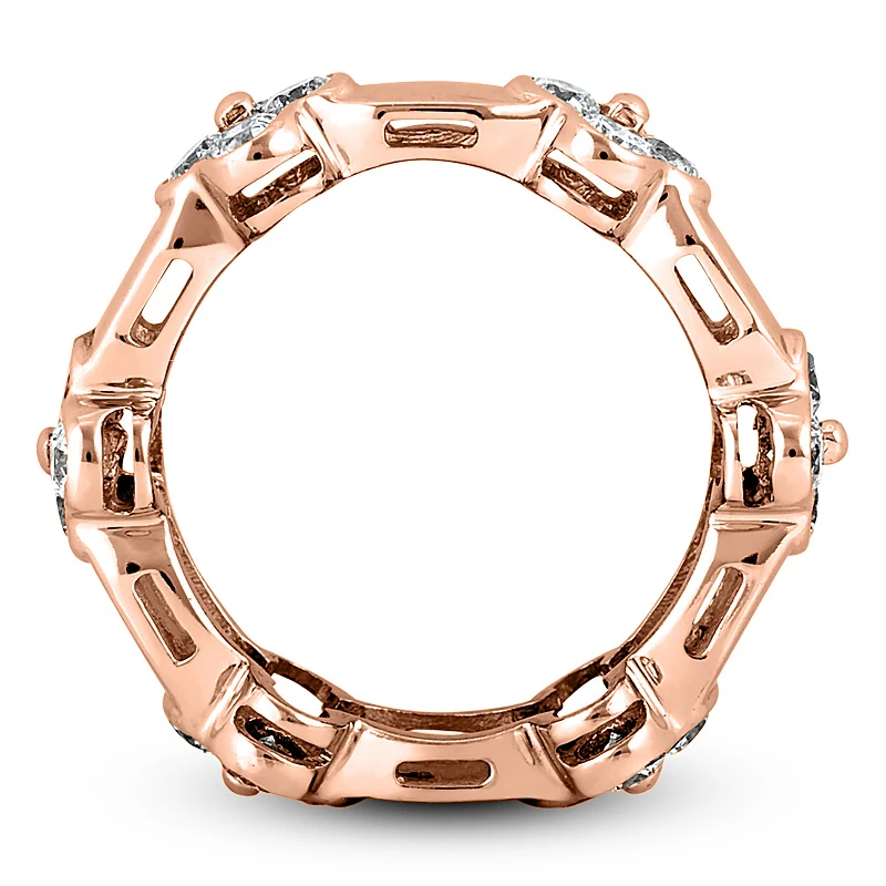 18K White Gold Diamond Eternity Band 1.20ct 7mm 9 18K White Gold Diamond Eternity Band 1.20ct 7mm - Image 7