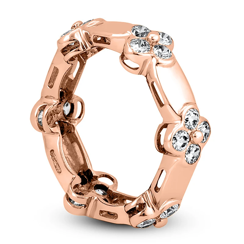 18K White Gold Diamond Eternity Band 1.20ct 7mm 8 18K White Gold Diamond Eternity Band 1.20ct 7mm - Image 6