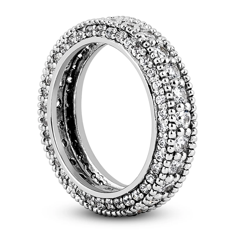 18K White Gold Diamond Eternity Band 2.06ct 6 18K White Gold Diamond Eternity Band 2.06ct - Image 4