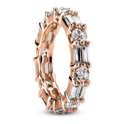 18K White Gold Diamond Eternity Band 2.96ct -H'Hen Sale Store 18k gold diamond eternity band 296ct p 30394 back rose 20220426