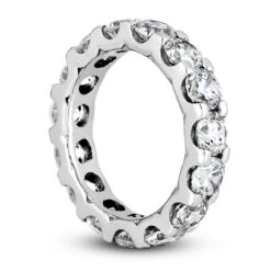 18K White Gold Diamond Eternity Band 4.50ct 14 18K White Gold Diamond Eternity Band 4.50ct -H'Hen Sale Store 18k gold diamond eternity band 450ct p 30338 back white 20220426