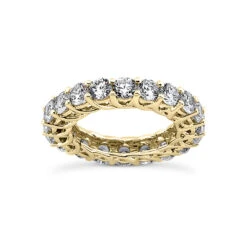 18K White Gold Diamond Eternity Band 4ct -H'Hen Sale Store 18k gold diamond eternity band 4ct p 30356 yellow 20220426