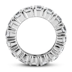 18K White Gold Diamond Eternity Band 5.60ct 5.3mm -H'Hen Sale Store 18k gold diamond eternity band 560ct p 30344 additional white