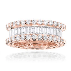 18K White Gold Diamond Eternity Band 5.72ct 9 18K White Gold Diamond Eternity Band 5.72ct -H'Hen Sale Store 18k gold diamond eternity band 572ct p 30430 ro