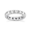 18K White Gold Diamond Eternity Ring 0.32ct