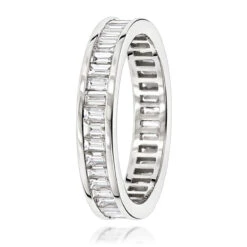 18K White Gold Diamond Eternity Ring 2.72ct 11 18K White Gold Diamond Eternity Ring 2.72ct -H'Hen Sale Store 18k gold diamond eternity ring 272ct p 30410 backwh