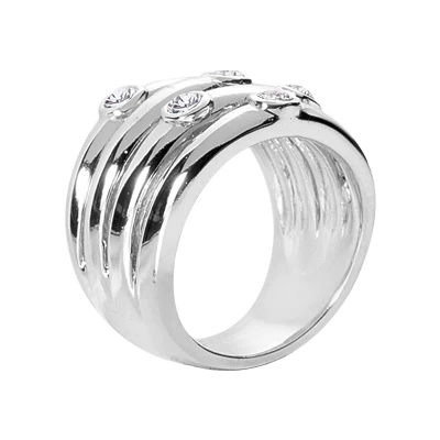 18K White Gold Diamond Right Hand Ring 0.50ct 5 18K White Gold Diamond Right Hand Ring 0.50ct - Image 3