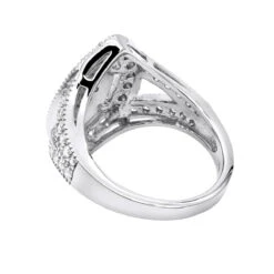 18K Yellow Gold Diamond Right Hand Ring For Women Tear Drop Shape 1.08ct 15 18K Yellow Gold Diamond Right Hand Ring For Women Tear Drop Shape 1.08ct -H'Hen Sale Store 18k gold diamond right hand ring 108ct p 31415 backwh