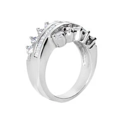 18K White Gold Diamond Right Hand Ring 2ct -H'Hen Sale Store 18k gold diamond right hand ring 2ct p 31569 back white 20220420 20220426