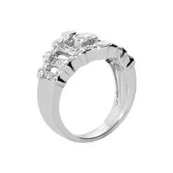 18K White Gold Diamond Right Hand Women's Ring 0.75ct 8 18K White Gold Diamond Right Hand Women's Ring 0.75ct -H'Hen Sale Store 18k gold diamond right hand womens ring 075ct p 31625 back white 20220426