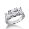 Thin 18K White Gold Diamond Three Stones Engagement Ring 1.20ct -H'Hen Sale Store 18k gold diamond three stones engagement ring 120ct p 33308 white 20220420 20220426