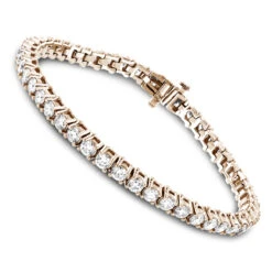 18K White Gold Inline Round Diamond Tennis Bracelet For Women 6.69ct VS Diamonds 10 18K White Gold Inline Round Diamond Tennis Bracelet For Women 6.69ct VS Diamonds -H'Hen Sale Store 18k gold inline round diamond tennis bracelet 669ct vs diamonds ro