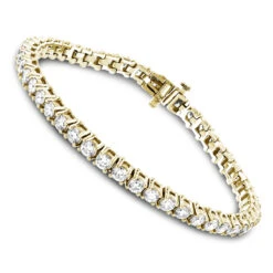 18K White Gold Inline Round Diamond Tennis Bracelet For Women 6.69ct VS Diamonds 9 18K White Gold Inline Round Diamond Tennis Bracelet For Women 6.69ct VS Diamonds -H'Hen Sale Store 18k gold inline round diamond tennis bracelet 669ct vs diamonds ye