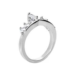 18K White Gold Ladies Diamond Ring 0.62ct -H'Hen Sale Store 18k gold ladies diamond ring 062ct p 32404 back white 20220420 20220426