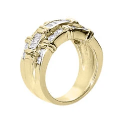 18K White Gold Ladies Diamond Ring 1.27ct 9 18K White Gold Ladies Diamond Ring 1.27ct -H'Hen Sale Store 18k gold ladies diamond ring 127ct p 32800 back yellow 20220420 20220426