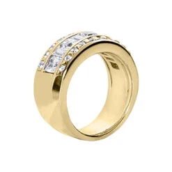 18K White Gold Ladies Diamond Ring 2.07ct -H'Hen Sale Store 18k gold ladies diamond ring 207ct p 32942 back yellow 20220420 20220426