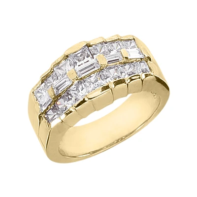 18K White Gold Ladies Diamond Ring 2.12ct 4 18K White Gold Ladies Diamond Ring 2.12ct - Image 2
