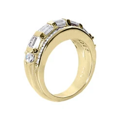 18K White Gold Ladies Diamond Ring 2.15ct 9 18K White Gold Ladies Diamond Ring 2.15ct -H'Hen Sale Store 18k gold ladies diamond ring 215ct p 32648 back yellow 20220426