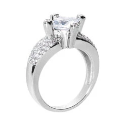18K White Gold Ladies Diamond Ring 2.26ct -H'Hen Sale Store 18k gold ladies diamond ring 226ct p 32824 back white 20220426