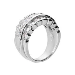 18K White Gold Ladies Diamond Ring 2.49ct 8 18K White Gold Ladies Diamond Ring 2.49ct -H'Hen Sale Store 18k gold ladies diamond ring 249ct p 32656 back white 20220426