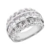 18K White Gold Ladies Diamond Ring 2.49ct
