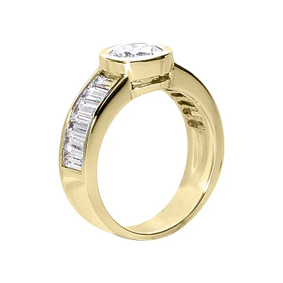 18K White Gold Ladies Diamond Ring 2.68ct 6 18K White Gold Ladies Diamond Ring 2.68ct - Image 4