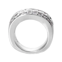 18K White Gold Ladies Diamond Ring 2.96ct -H'Hen Sale Store 18k gold ladies diamond ring 296ct p 32898 back white 20220426