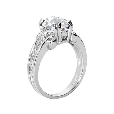18K White Gold Ladies Diamond Ring 3.05ct 5 18K White Gold Ladies Diamond Ring 3.05ct - Image 3