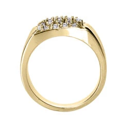 18K White Gold Men's Diamond Ring 0.65ct 9 18K White Gold Men's Diamond Ring 0.65ct -H'Hen Sale Store 18k gold mens diamond ring 065ct p 31922 back yellow 20220420 20220426