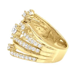 18K Yellow Gold Right Hand Ladies Diamond Ring 1.18ct 14 18K Yellow Gold Right Hand Ladies Diamond Ring 1.18ct -H'Hen Sale Store 18k gold right hand ladies diamond ring 118ct p 31523 backye