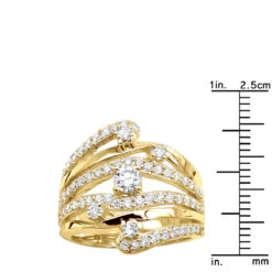 18K Yellow Gold Right Hand Ladies Diamond Ring 1.18ct 17 18K Yellow Gold Right Hand Ladies Diamond Ring 1.18ct -H'Hen Sale Store 18k gold right hand ladies diamond ring 118ct p 31523 rulerye