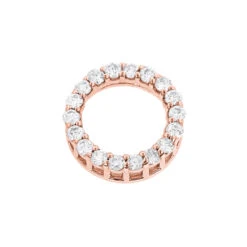 18K White Gold Round Diamond Circle Of Love Pendant 0.32ct 10 18K White Gold Round Diamond Circle Of Love Pendant 0.32ct -H'Hen Sale Store 18k gold round diamond circle of love pendant 032ct p 5663 ro