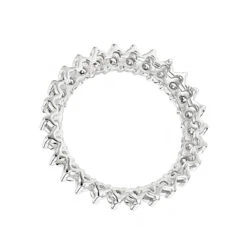 1 Carat Round Diamond Circle Of Love Pendant For Women 18K Yellow Gold -H'Hen Sale Store 18k gold round diamond circle of love pendant for women 1 carat backwh 1