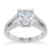 18K White Gold Round Diamond Engagement Ring 1.02ct 2 18K White Gold Round Diamond Engagement Ring 1.02ct -H'Hen Sale Store 18k gold round diamond engagement ring 102ct p 29975 white 20220420 20220426