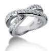 18K White Gold Round Diamond Ladies Ring 0.58ct 9.8mm -H'Hen Sale Store 18k gold round diamond ladies ring 058ct p 32684