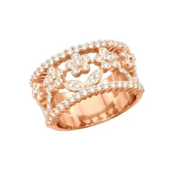 18K White Gold Round Diamond Ladies Ring 0.82ct 12.8mm 12 18K White Gold Round Diamond Ladies Ring 0.82ct 12.8mm -H'Hen Sale Store 18k gold round diamond ladies ring 082ct p 32552 ro