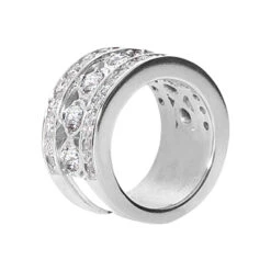18K White Gold Round Diamond Ladies Ring 1.83ct 11.3mm 8 18K White Gold Round Diamond Ladies Ring 1.83ct 11.3mm -H'Hen Sale Store 18k gold round diamond ladies ring 183ct p 32672 back white 20220426