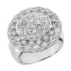 18K White Gold Round Diamond Ladies Ring 2.52ct 20.4mm -H'Hen Sale Store 18k gold round diamond ladies ring 252ct p 32774 white 20220420 20220426