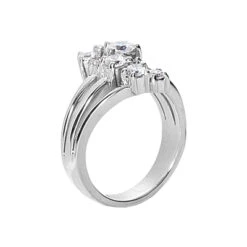 18K White Gold Round Diamond Right Hand Ladies Ring 0.76ct 8 18K White Gold Round Diamond Right Hand Ladies Ring 0.76ct -H'Hen Sale Store 18k gold round diamond right hand ladies ring 076ct p 31479 back white 20220426
