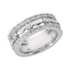 18K White Gold Women's Diamond Ring 0.63ct 7.0mm -H'Hen Sale Store 18k gold womens diamond ring 063ct p 32646 white 20220420 20220426