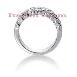18K White Gold Women's Diamond Ring 0.81ct 5 18K White Gold Women's Diamond Ring 0.81ct -H'Hen Sale Store 18k gold womens diamond ring 081ct p 32946back
